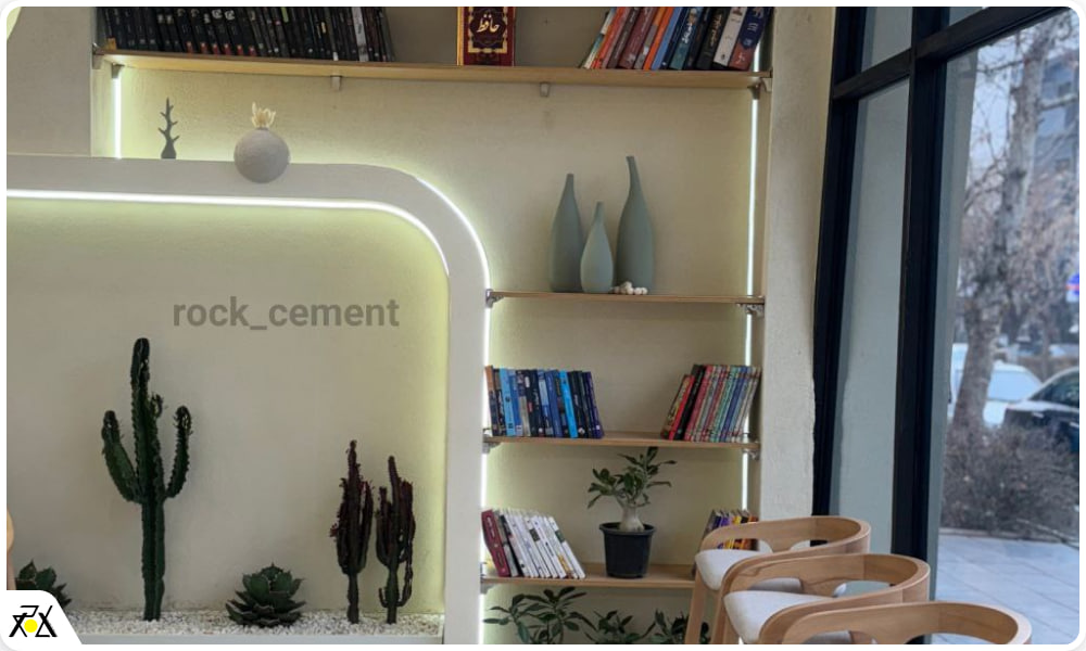 میکروسمنت نما داخلی ساختمان